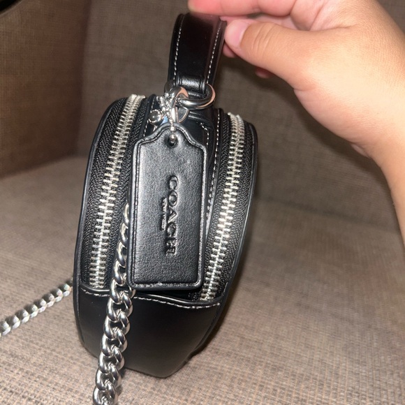 Coach Heart Crossbody Purse In Signature Canvas With Heart Print CP022 - Picture 11 of 11